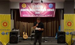 Eğitim Sen 5 Ekim Dünya Öğretmenler Günü’nü kutladı