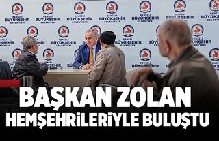 Başkan Zolan Halk Gününde Hemşehrileriyle Buluştu