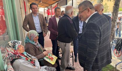 Subaşıoğlu Tavas’ta Vatandaşla Buluştu