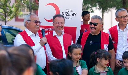 Baklan’da ‘Kalpten Kalbe Kızılay’ etkinliği gerçekleştirildi