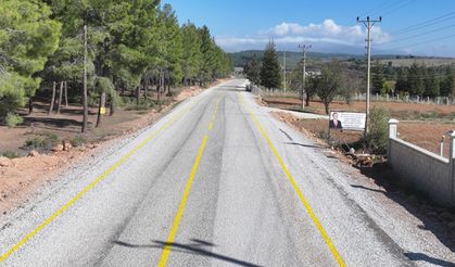 Denizli Büyükşehir Karataş-Pınarlık yolunu tamamladı