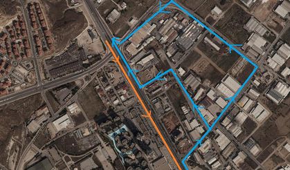 Üst geçit çalışmalarında yeni etap