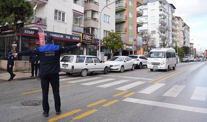 Büyükşehir Zabıtası’ndan şehir içi minibüslere denetim