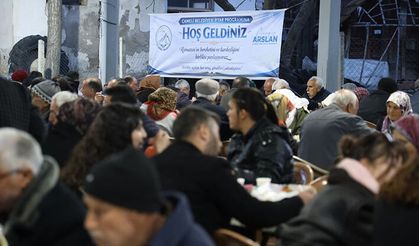 Belevi sakinleri iftarda buluştular