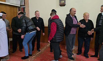 Tavas’ta bayramlaşma halkası geleneği sürdürüldü