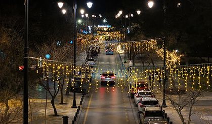 Çamlık Ramazan ışıklarıyla aydınlandı