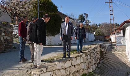 Babadağ’da İncilipınar Mahallesi’nde çevre düzenleme çalışmaları sürüyor