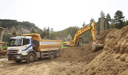 Çameli Elmalı yolu modern üst yapıya kavuşuyor
