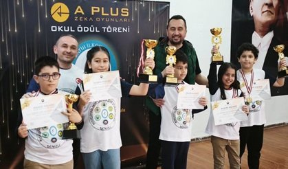 Zeka Oyunları finallerinde üstün başarı
