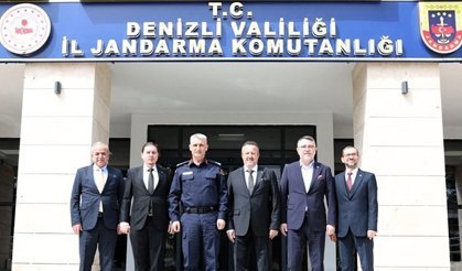 DOSB yönetiminden İl Jandarma Komutanlığına ziyaret