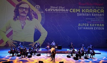 Anadolu Rock müziğinin efsane ismi eserleriyle anıldı