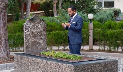 Yılmaz: “O Türk Dünyası’nın Başbuğu’ydu”