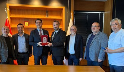 DGC’den DENİB Başkanı Hüseyin Memişoğlu’na veda ziyareti