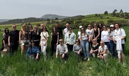 Avrupalı öğretmenler Denizli’de tarımı yerinde inceledi