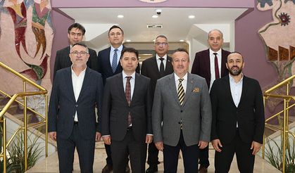 Denizli Defterdarı'ndan Denizli OSB yönetimine tebrik ziyareti