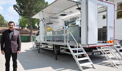Ertemur yeni mobil ikram aracını tanıttı