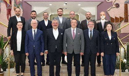 Kalder Yönetiminden Denizli OSB’ye tebrik ziyareti