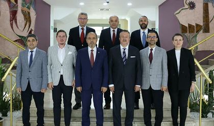 PAÜ Rektörü Denizli OSB’ye nezaket ziyareti