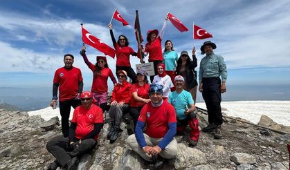 19 Mayıs Coşkusu Babadağ Zirvesine Taşındı