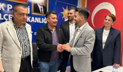 CHP’den İstifa Eden Genç Başkan Ak Parti’ye Katıldı