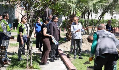 Pamukkale Belediyesi Behçet Güleç Parkı’nı yeniliyor