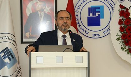 PAÜ Rektörü Güngör, Enerji ve İklim Paneli’ne katıldı
