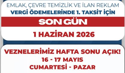 Pamukkale Belediyesi’nde vezneler hafta sonu da hizmetinizde