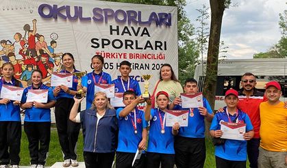 Baklanlı Öğrenciler Türkiye Şampiyonu oldu