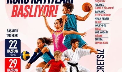 Denizli Büyükşehir’de Yaz Spor Okulları Kayıtları Başlıyor
