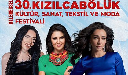 30. Kızılcabölük Festivali için geri sayım başladı