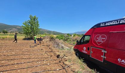DBB, tarlalara soğuk su ve limonata ulaştırdı
