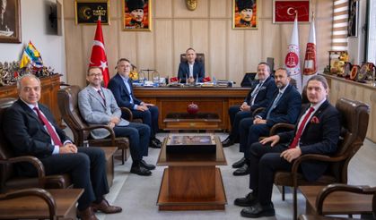DOSB Yönetimi’nden Cumhuriyet Başsavcısı’na hayırlı olsun ziyareti