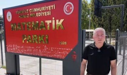 Honaz’da Matematik Parkı’nın yapım çalışmaları sürüyor
