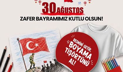 Resmini getir, boyama tişörtünü al…