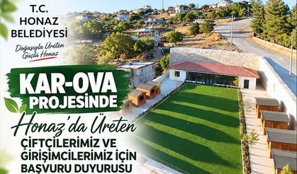Honaz’da Kar-Ova Projesi için başvurular başladı