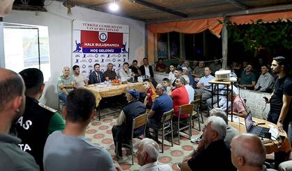 Kadir Tatık Yorga Mahallesi’nin sorunlarını dinledi