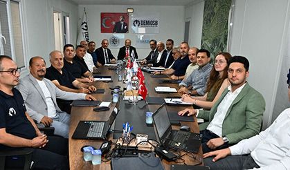 Denizli Makine İhtisas OSB’de Müteşebbis heyet toplantısı yapıldı