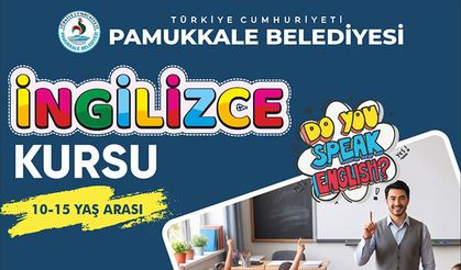 Pamukkale Belediyesi ücretsiz İngilizce ve müzik kursları başlıyor