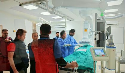 İnme Merkezinde Yeni Cihazlarla İlk Müdahale Gerçekleştirildi
