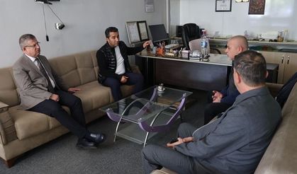 Subaşıoğlu Hacı Kaplanlar’da esnafları ziyaret etti