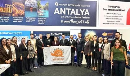 Sakin Şehir Çameli Antalya Turizm Fuarı’nda tanıtıldı