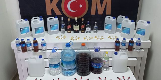Denizli’de Tütün ve Alkol Kaçakçıları Faka Bastı