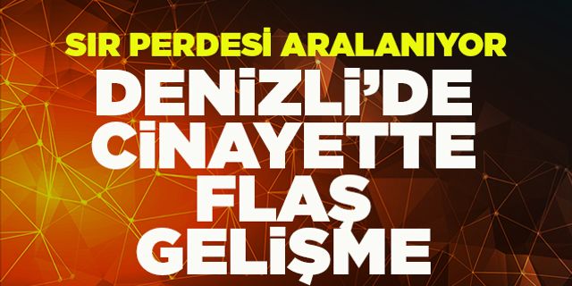 Denizli’de Cinayette Katil Zanlısı Tutuklandı