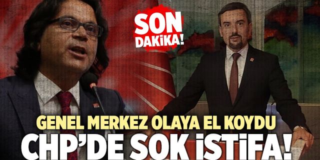 Genel Merkez Olaya El Attı! Denizli CHP’de Şok İstifa!