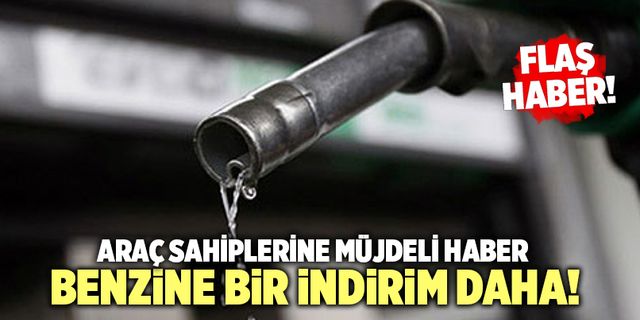 Benzine Bir İndirim Daha Geliyor!