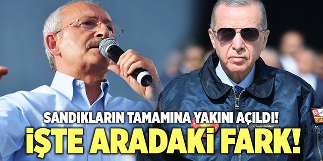 Son Dakika: İşte Erdoğan Ve Kılıçdaroğlu Arasındaki Fark