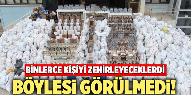 Böylesi Görülmedi! Yakalanmasalardı Binlerce Kişiyi Zehirleyeceklerdi