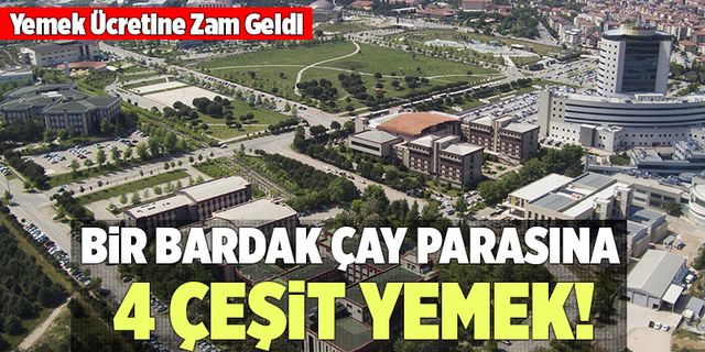 Bir Bardak Çay Parasına 4 Çeşit Yemek!