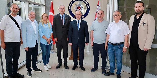 DGC’den Emniyet Müdürü Yavuz Sağdıç’a Ziyaret