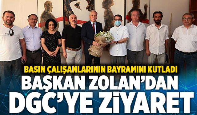 Başkan Osman Zolan’dan DGC’ye Ziyaret